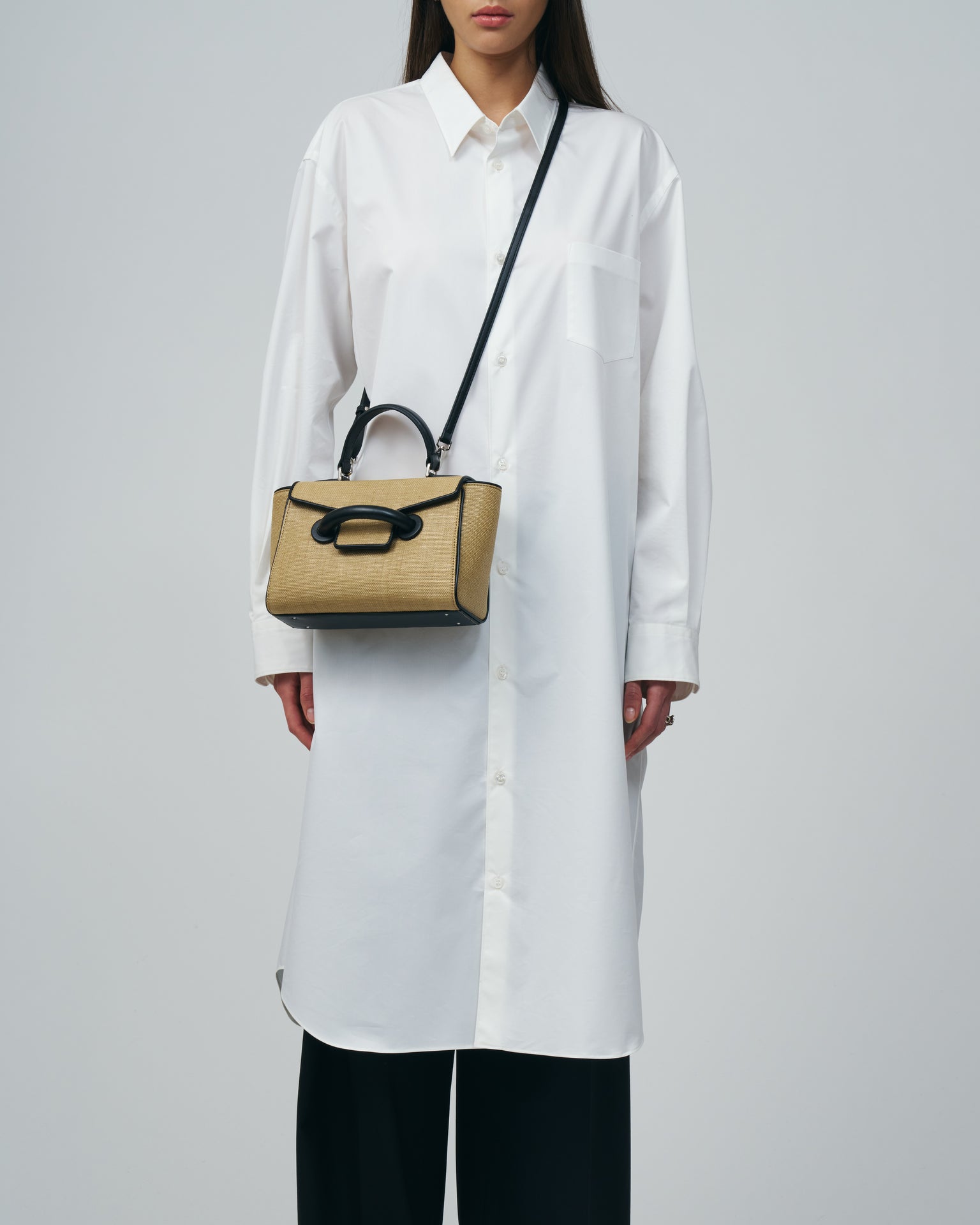 EVER MINI MINI Raffia - Black