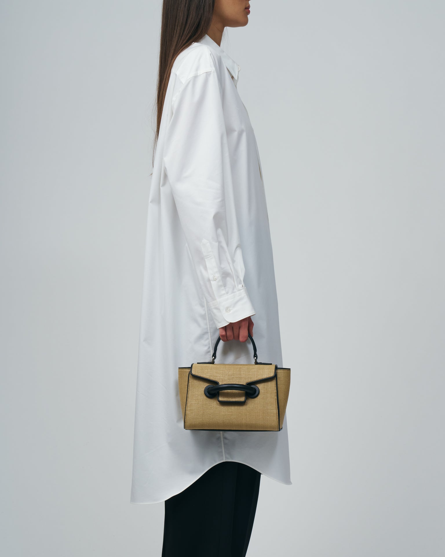 EVER MINI MINI Raffia - Black