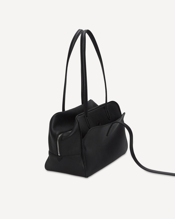 ショルダーバッグ vasic port canvas black 2020SS VASIC ヴァジック ショルダーバッグ CITY レザー ブラック レディース