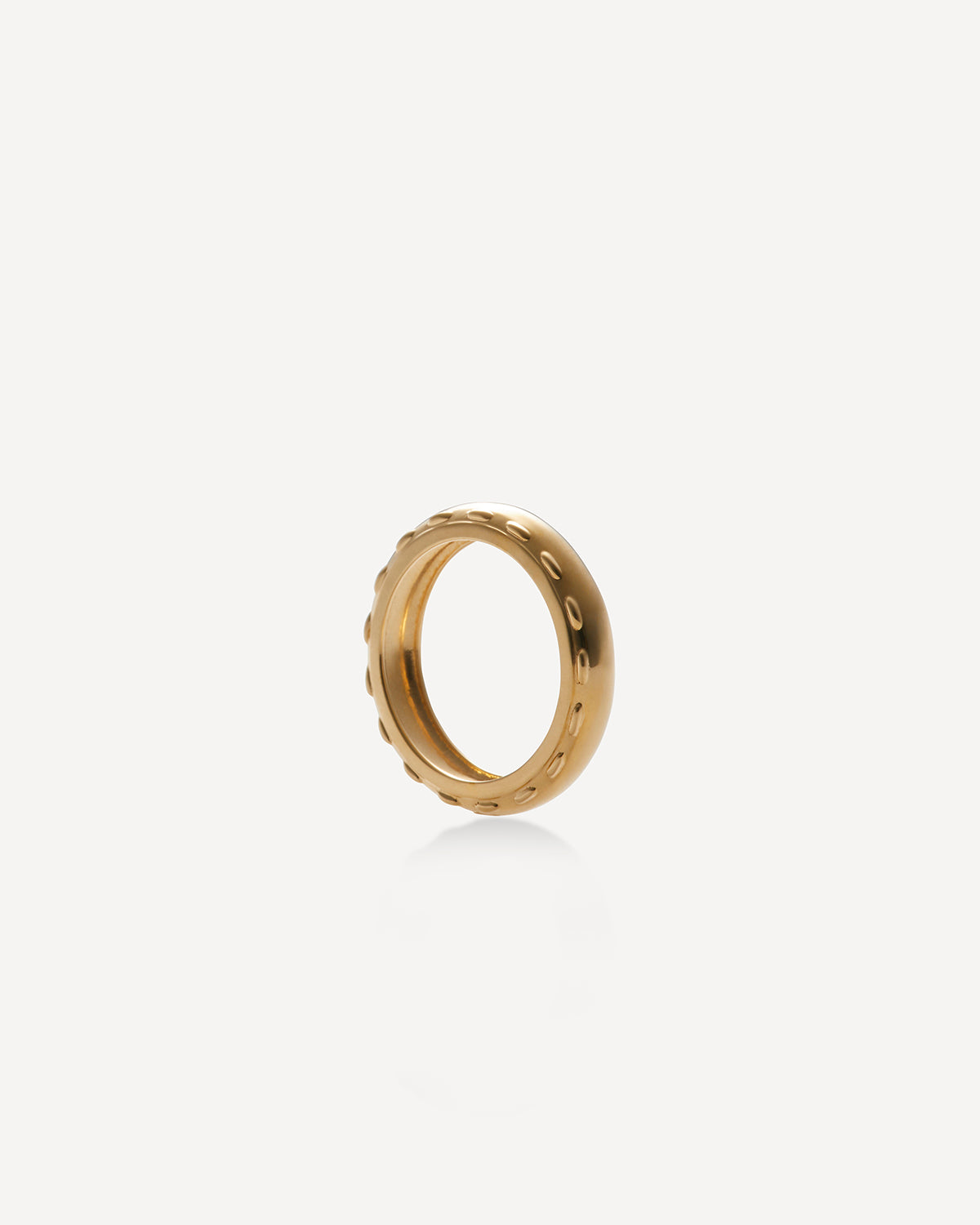 Cord Pinky Ring - Gold